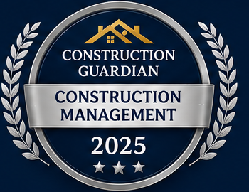 Construction Guardian Construction Management 2025 badge