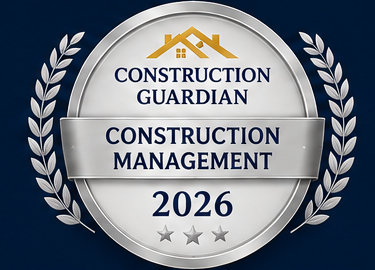 Construction Guardian Construction Management 2026 badge